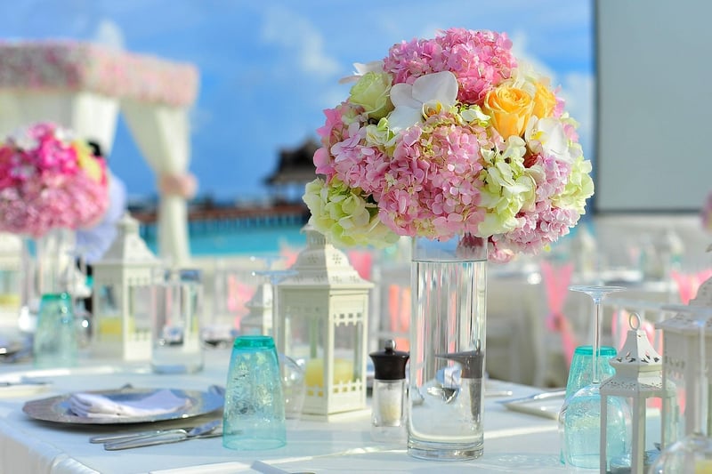 Wedding Table with Floral Design